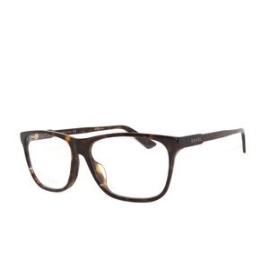 Gucci GG0492OA 0492 002 56 Havana Eyeglasses 0492OA